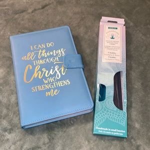 Journal and aromatherapy incense gift set!